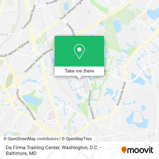 Da Firma Training Center map