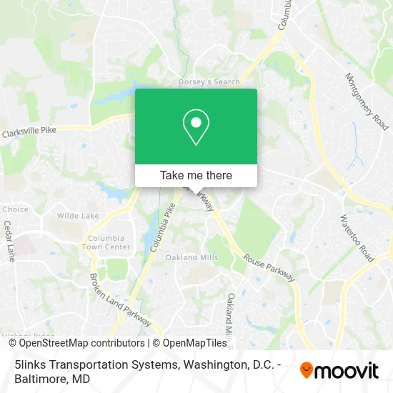 5links Transportation Systems map