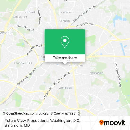 Future View Productions map