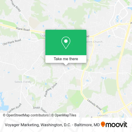 Voyager Marketing map