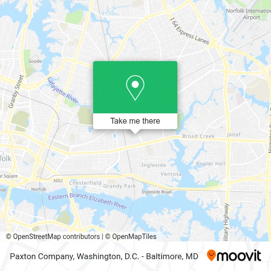 Paxton Company map