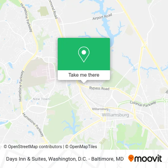 Days Inn & Suites map
