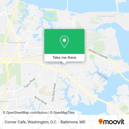 Corner Cafe map