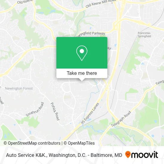 Auto Service K&K. map