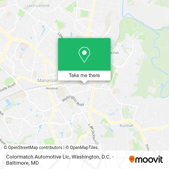 Colormatch Automotive Llc map