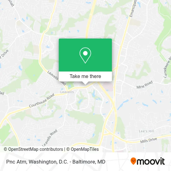 Pnc Atm map