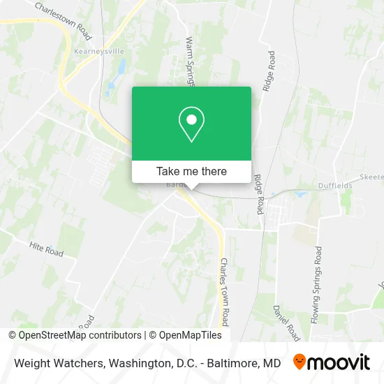 Weight Watchers map