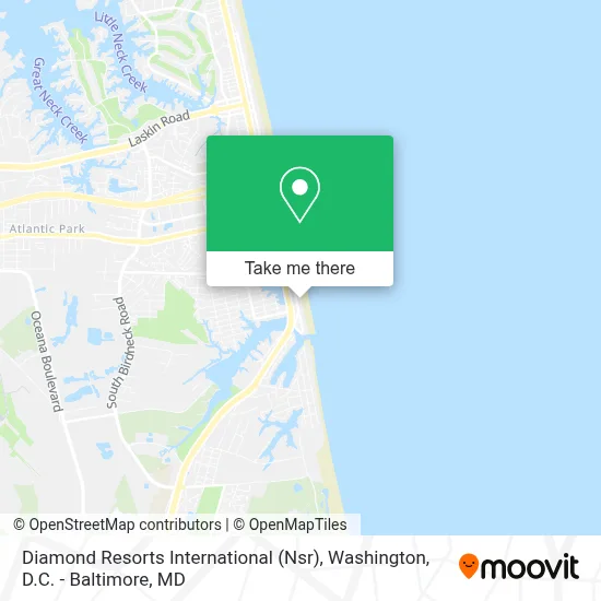 Diamond Resorts International (Nsr) map