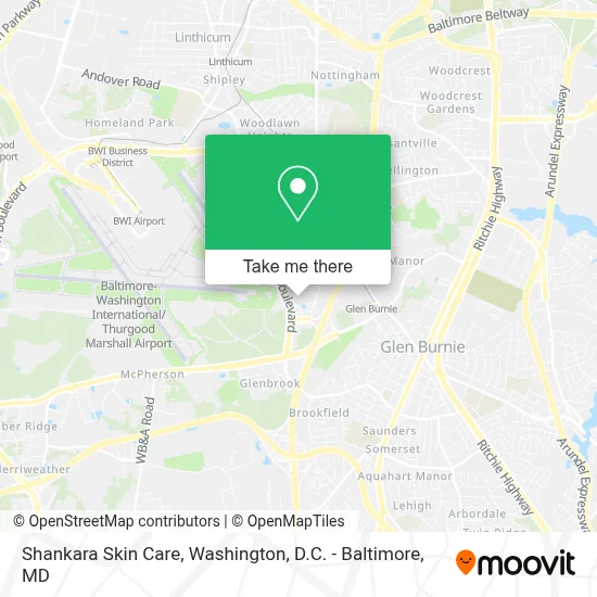 Shankara Skin Care map