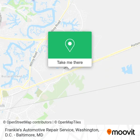 Frankie's Automotive Repair Service map