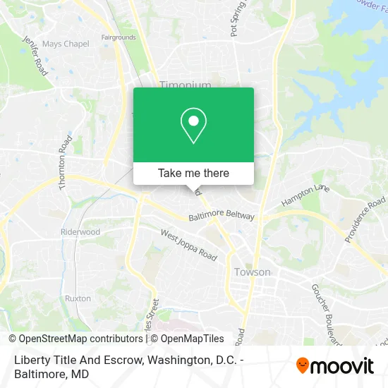 Liberty Title And Escrow map