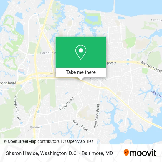 Sharon Havice map