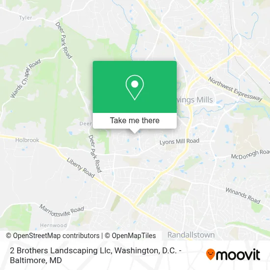 2 Brothers Landscaping Llc map