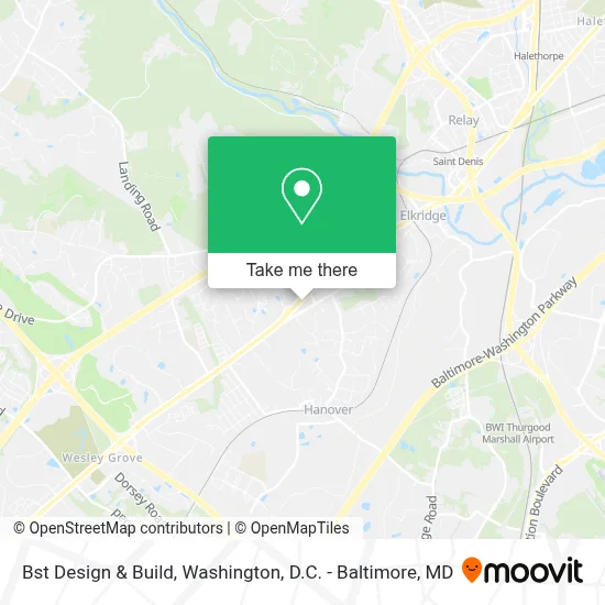 Bst Design & Build map