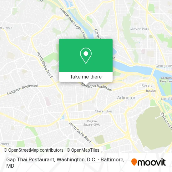 Gap Thai Restaurant map