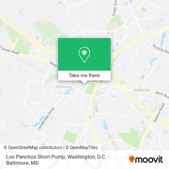 Los Panchos Short Pump map