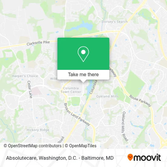 Absolutecare map