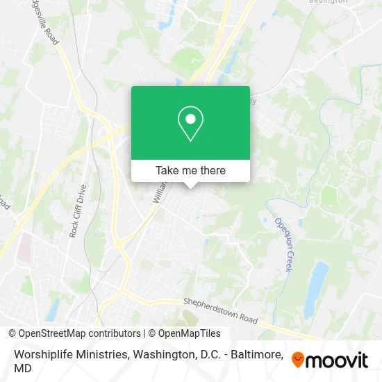 Worshiplife Ministries map