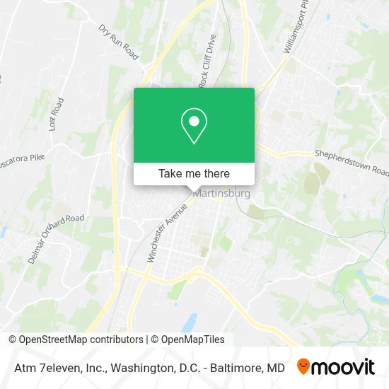 Atm 7eleven, Inc. map