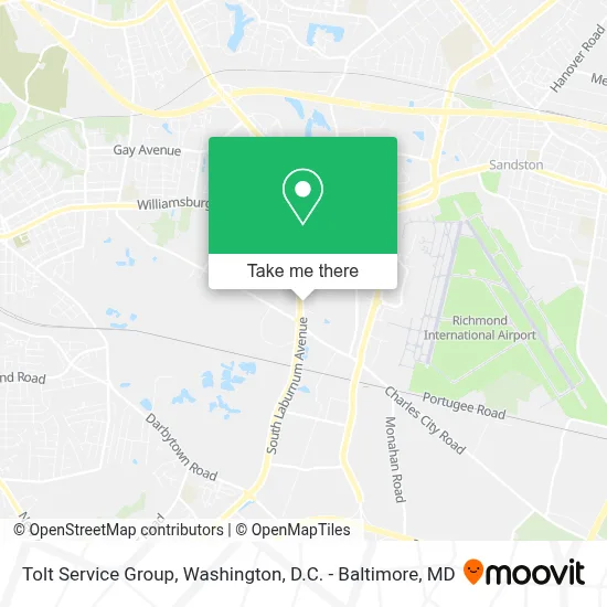 Tolt Service Group map