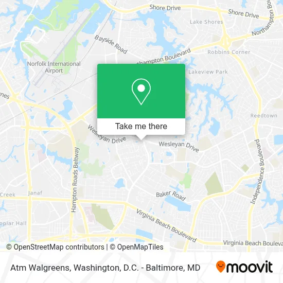 Atm Walgreens map