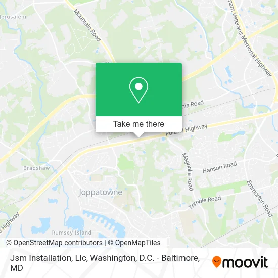 Jsm Installation, Llc map