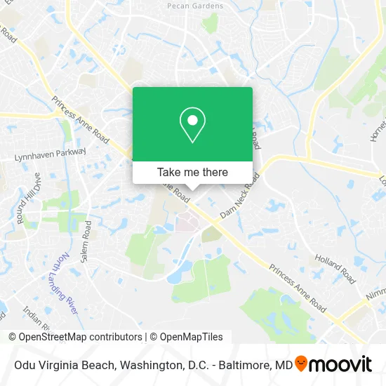 Odu Virginia Beach map