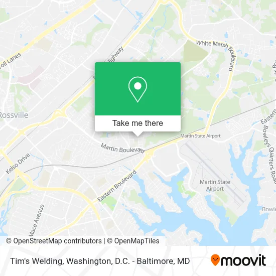 Tim's Welding map
