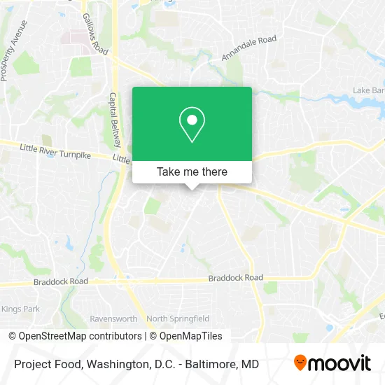 Project Food map