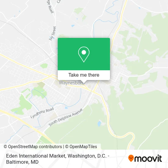 Eden International Market map
