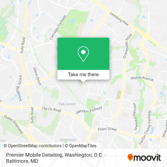 Premier Mobile Detailing map
