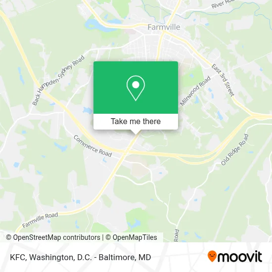 Kfc map