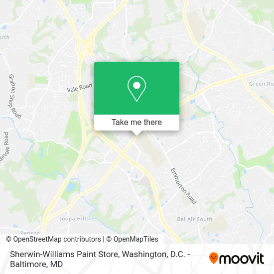 Sherwin-Williams Paint Store map