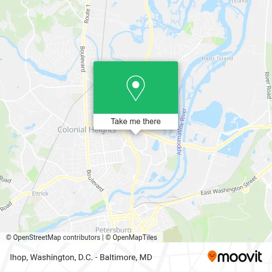 Ihop map