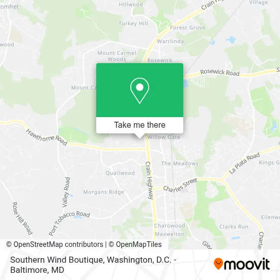Southern Wind Boutique map