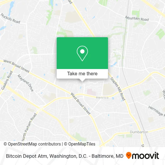 Bitcoin Depot Atm map