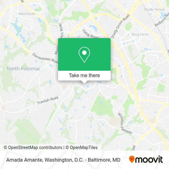 Amada Amante map