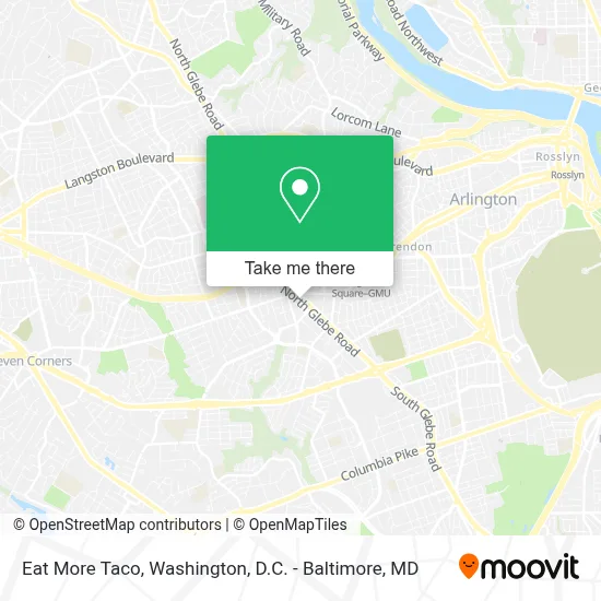 Eat More Taco map