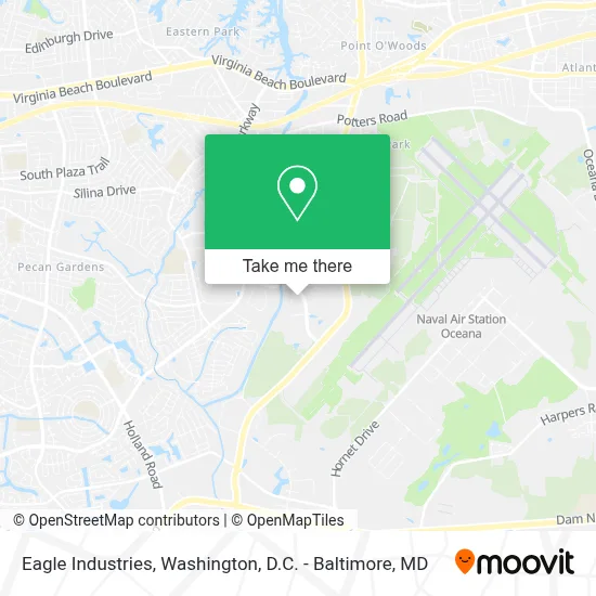 Eagle Industries map