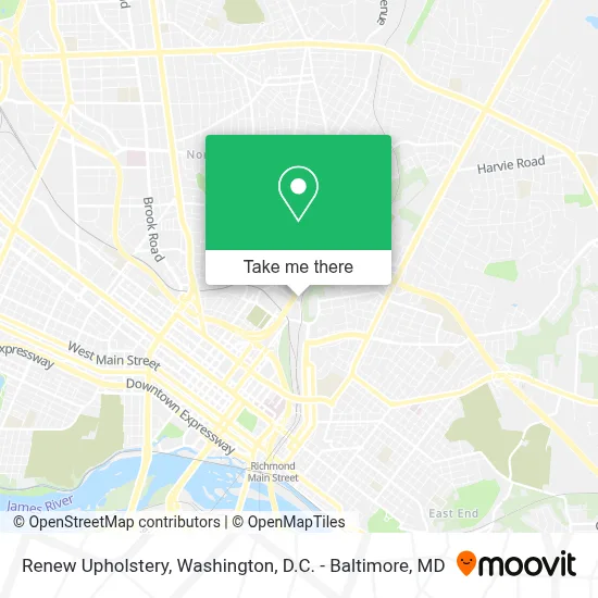 Renew Upholstery map