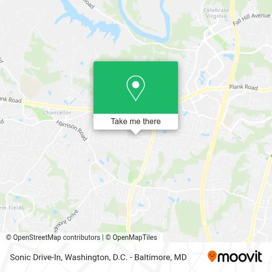 Sonic Drive-In map