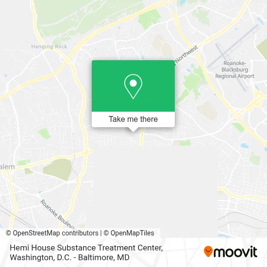 Hemi House Substance Treatment Center map
