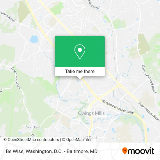 Be Wise map