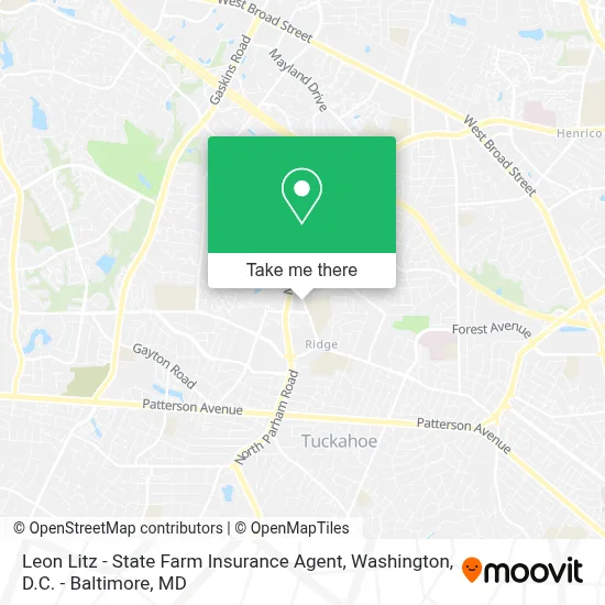 Leon Litz - State Farm Insurance Agent map