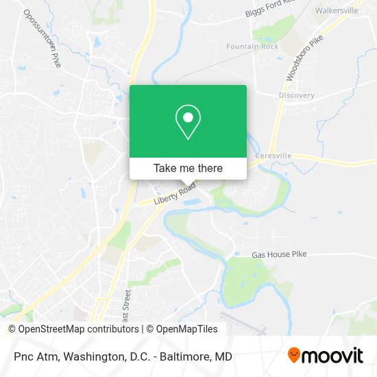 Pnc Atm map