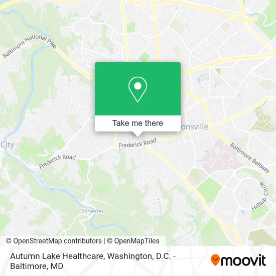 Autumn Lake Healthcare map