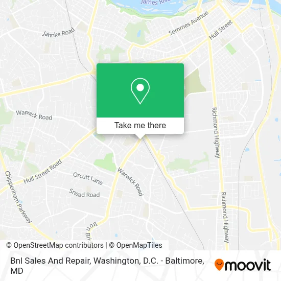 Bnl Sales And Repair map