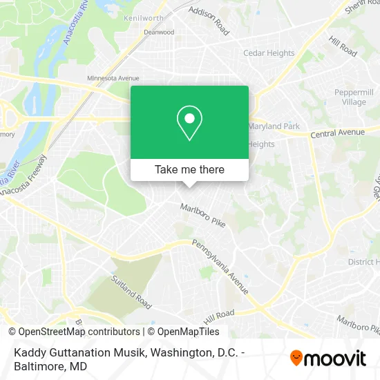 Kaddy Guttanation Musik map