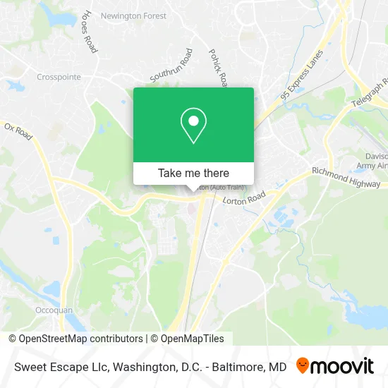 Sweet Escape Llc map