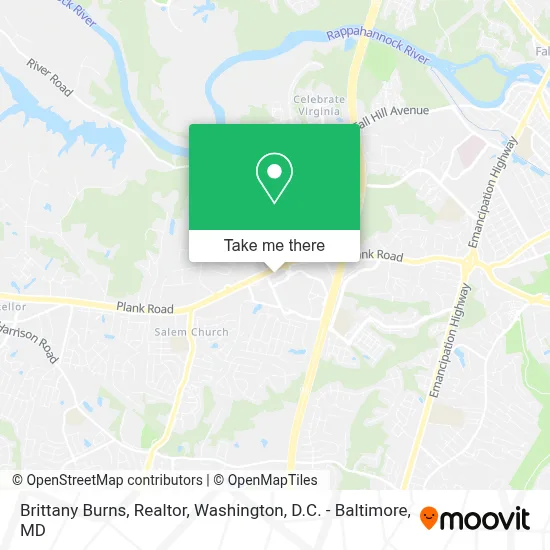 Brittany Burns, Realtor map